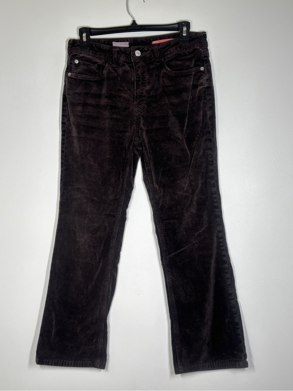 Anthropologie Pilcro and the Letterpress Corduroy Bootcut Pants Brown Size 28